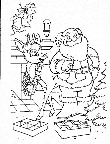 Kids Christmas Coloring Book
 Christmas colouring pages for kids christmas colouring in