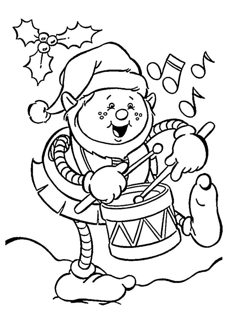 Kids Christmas Coloring Pages Printable
 67 best Holidays coloring pages for kids images on