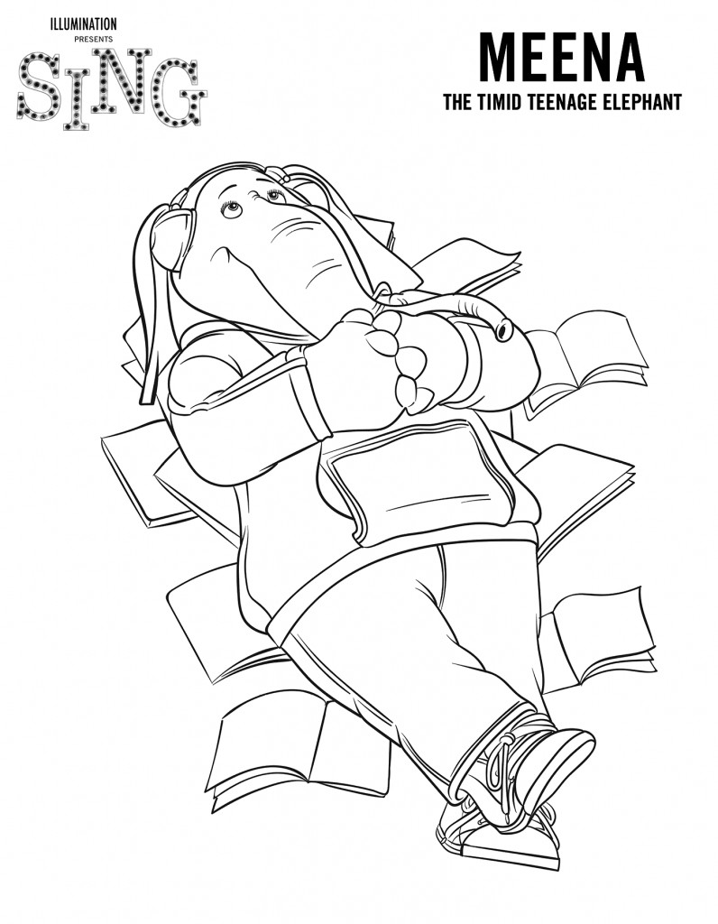 Kids Coloring Book Pages
 Sing Coloring Pages Best Coloring Pages For Kids