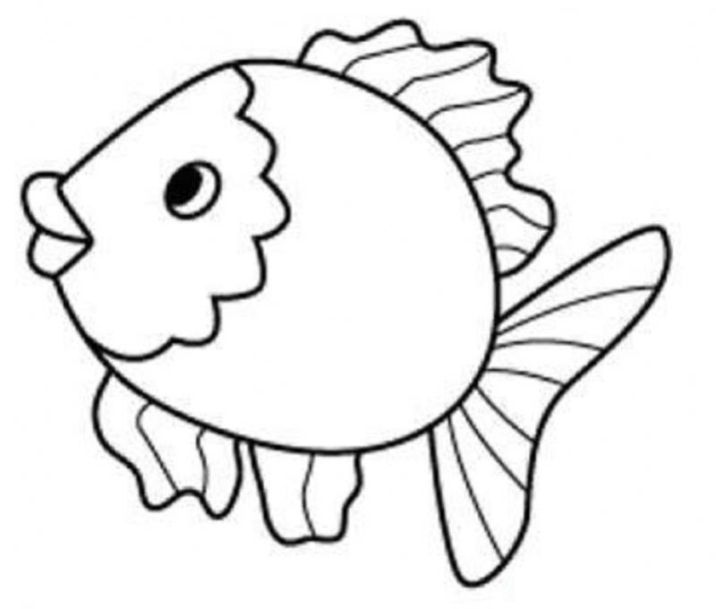 Kids Coloring Pages Fish
 Fish Coloring Pages For Kids Preschool and Kindergarten
