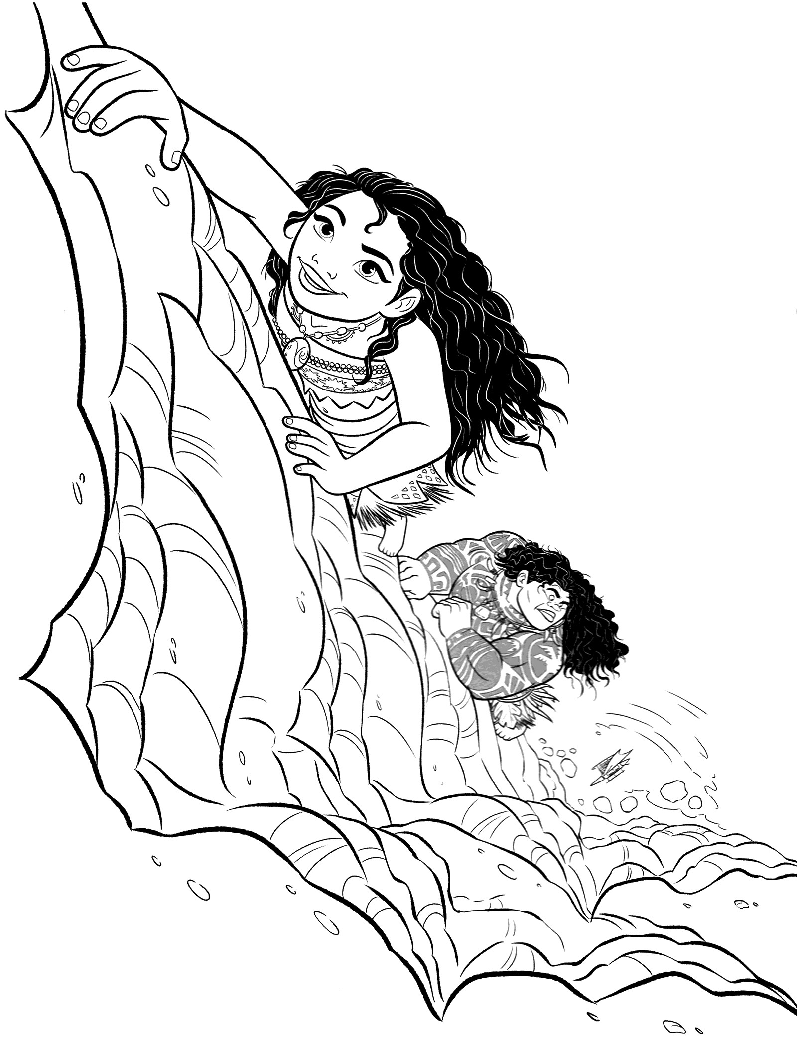 Kids Coloring Pages Moana
 Moana Coloring Pages Best Coloring Pages For Kids