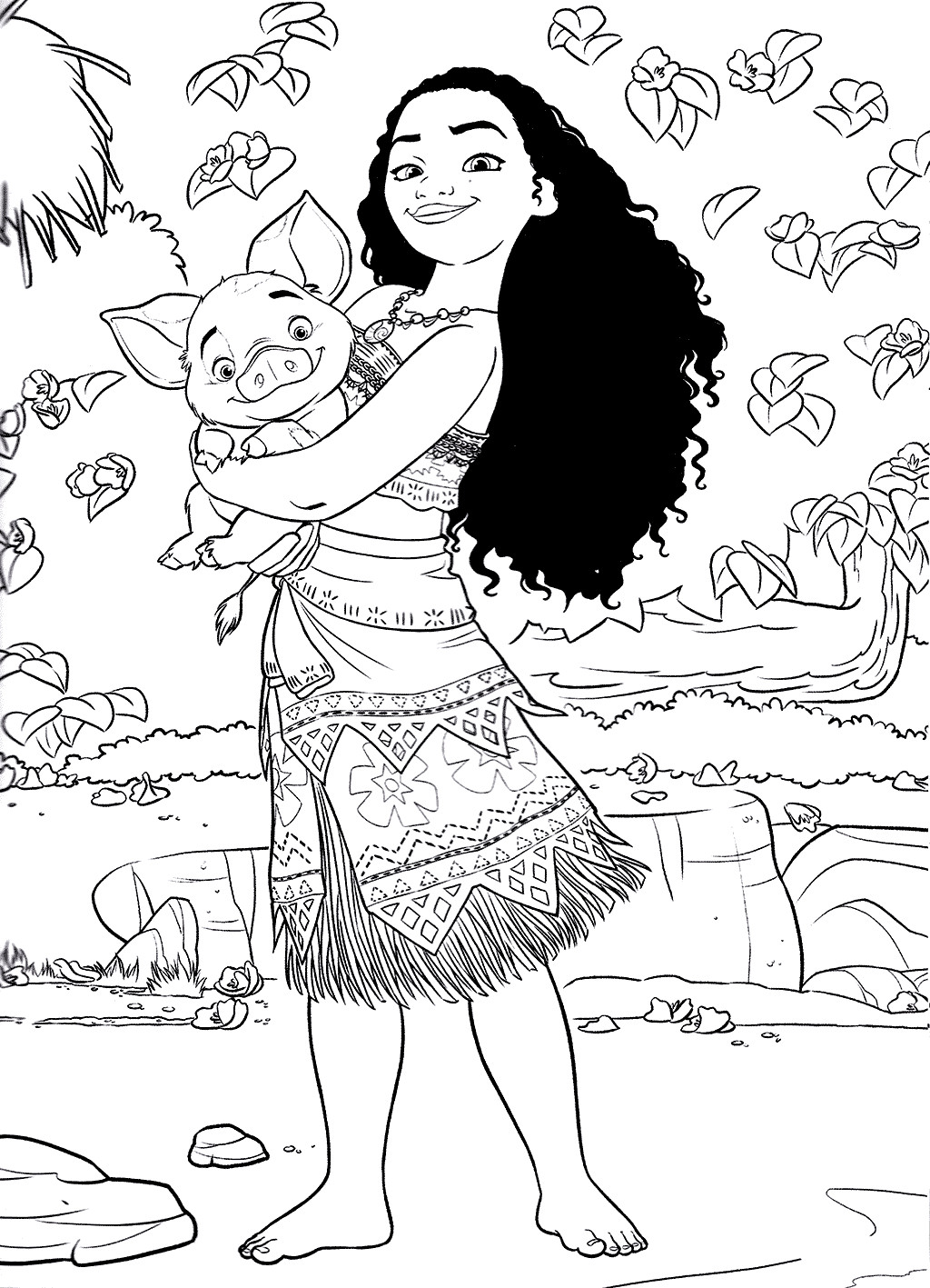 Kids Coloring Pages Moana
 Moana Coloring Pages Best Coloring Pages For Kids