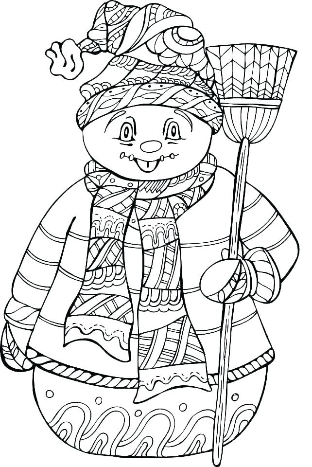 Kids Coloring Pages Winter
 Free Printable Winter Coloring Pages For Kids