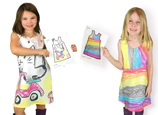 Kids Design Own Dress
 This pany Lets Kids Design Their Own Clothes