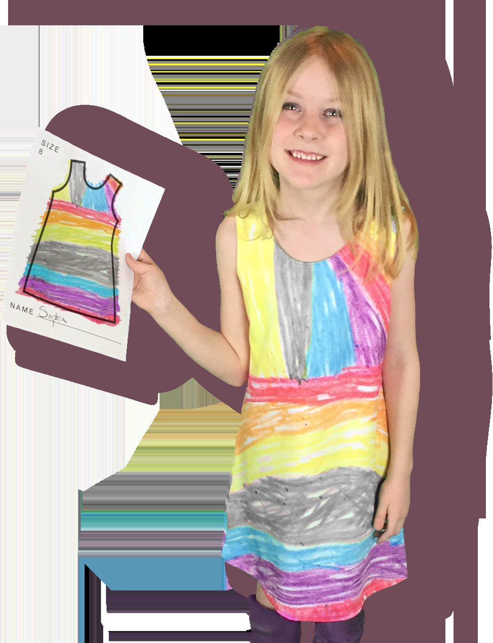 Kids Design Own Dress
 Picture This Lets Your Kid Design Her Own Dresses