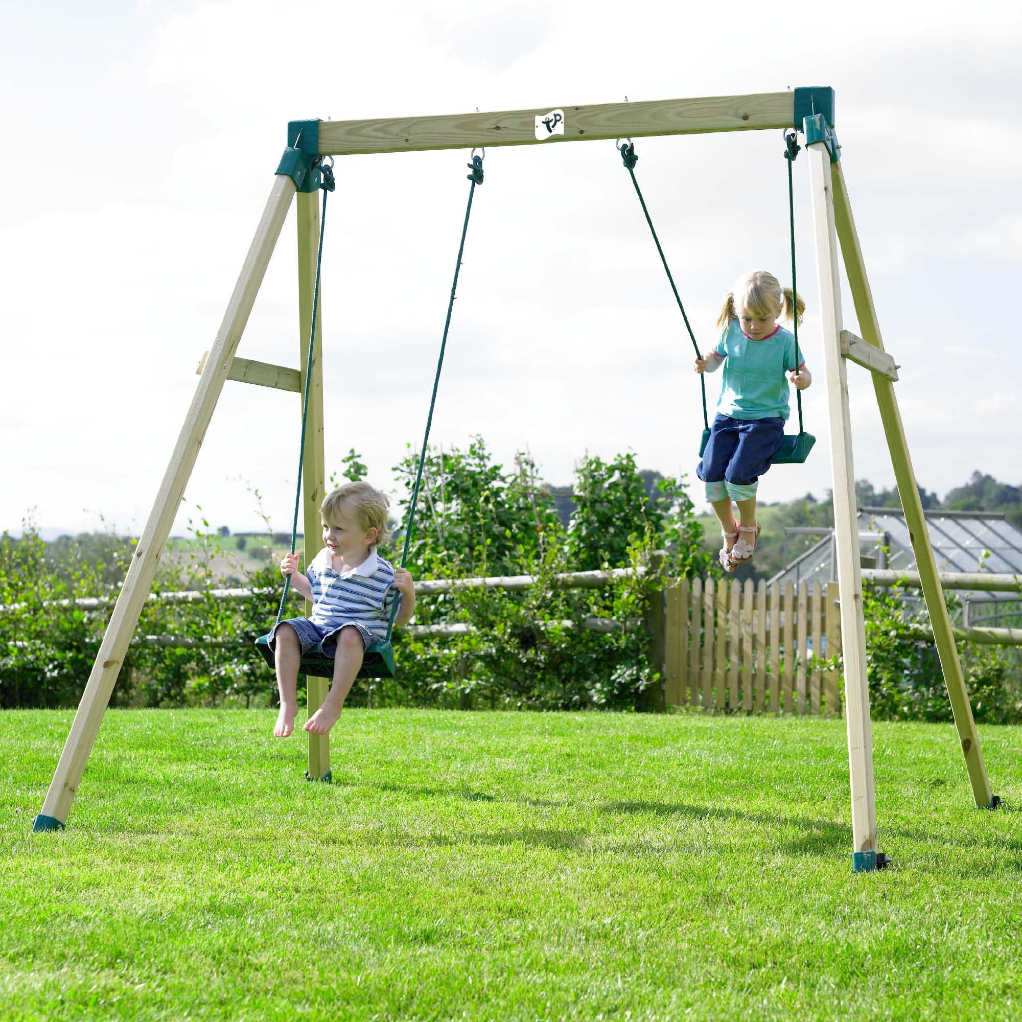Kids Double Swing
 outdoor children swings