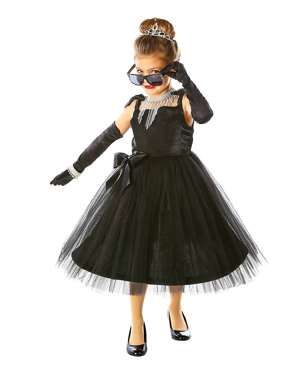 Kids Dress Up Party
 Black Movie Star Dress Up Outfit Kids