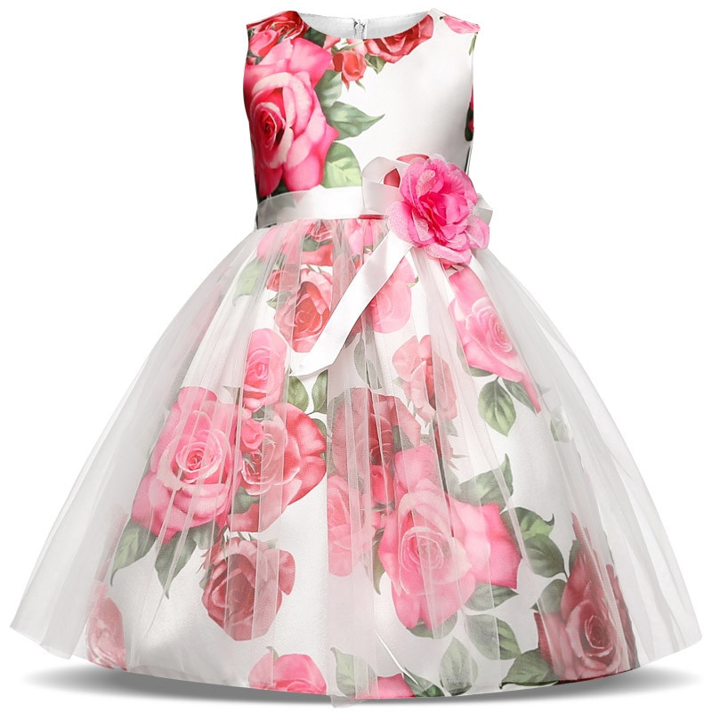 Kids Dresses For Party
 Fancy Baby Girls Kids Clothes Children Christmas Dress New