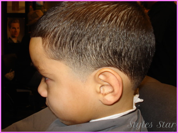 Kids Fade Haircuts
 Fade taper haircut for kids Star Styles