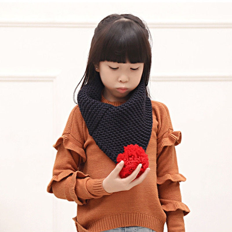 Kids Fashion Scarves
 New Fashion Scarves Children Girl Warm Knitted Scarf