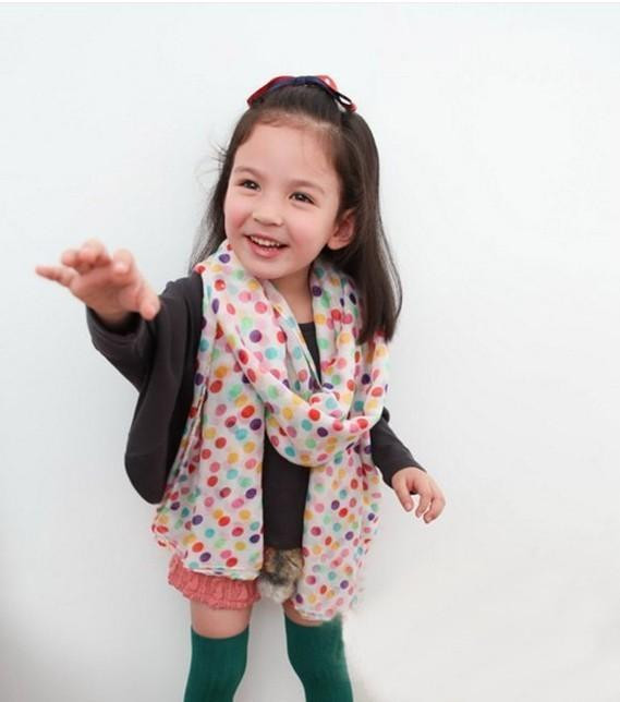 Kids Fashion Scarves
 New Fashion Kid Chiffon Scarf Autumn Winter Children s