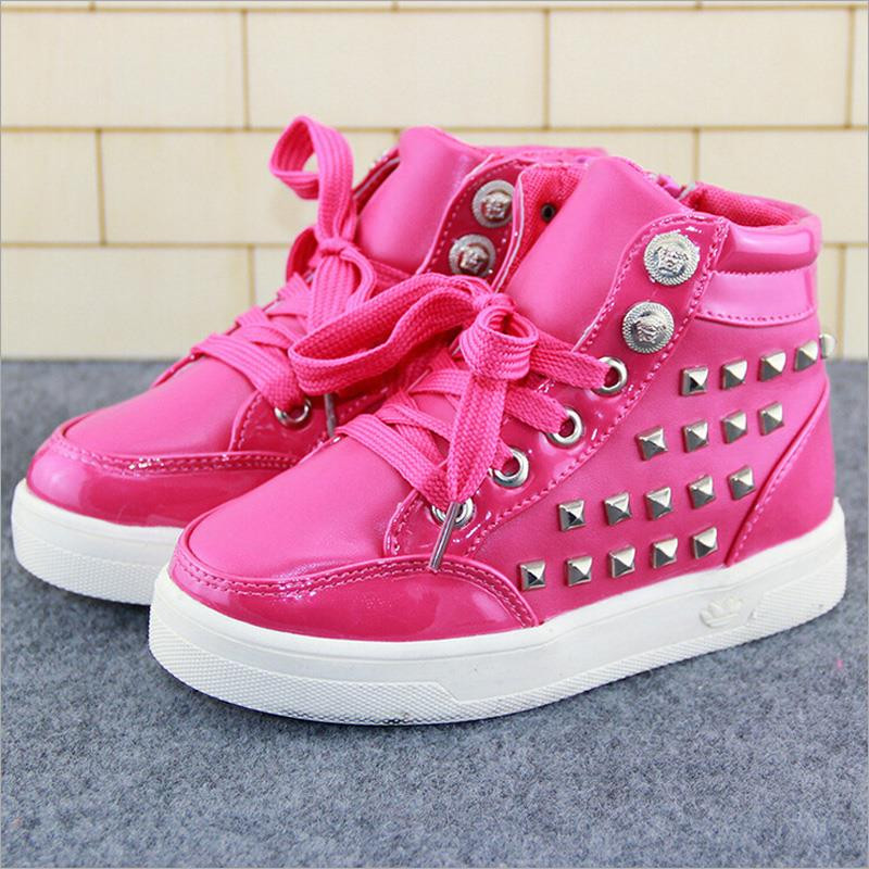 Kids Fashion Shoes
 autumn children shoes girls shoes fashion rivet casual