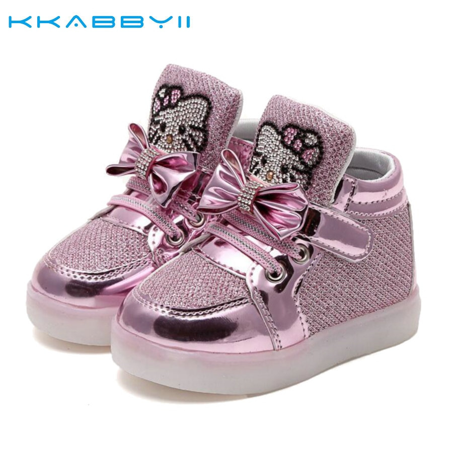 Kids Fashion Shoes
 KKABBYII Kids New Fashion Children Shoes With Led Light Up