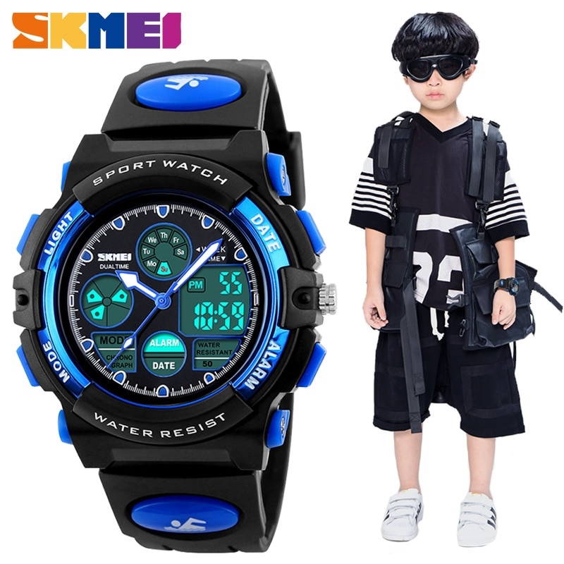 Kids Fashion Watches
 SKMEI Fashion Kids LED Digital Watches for Boys Girl Sport