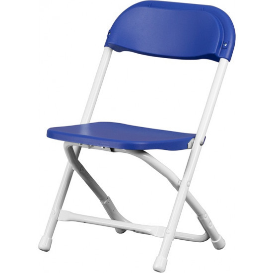 Kids Foldable Chair
 Child Size Chair Kids Plastic Folding Chair in Blue