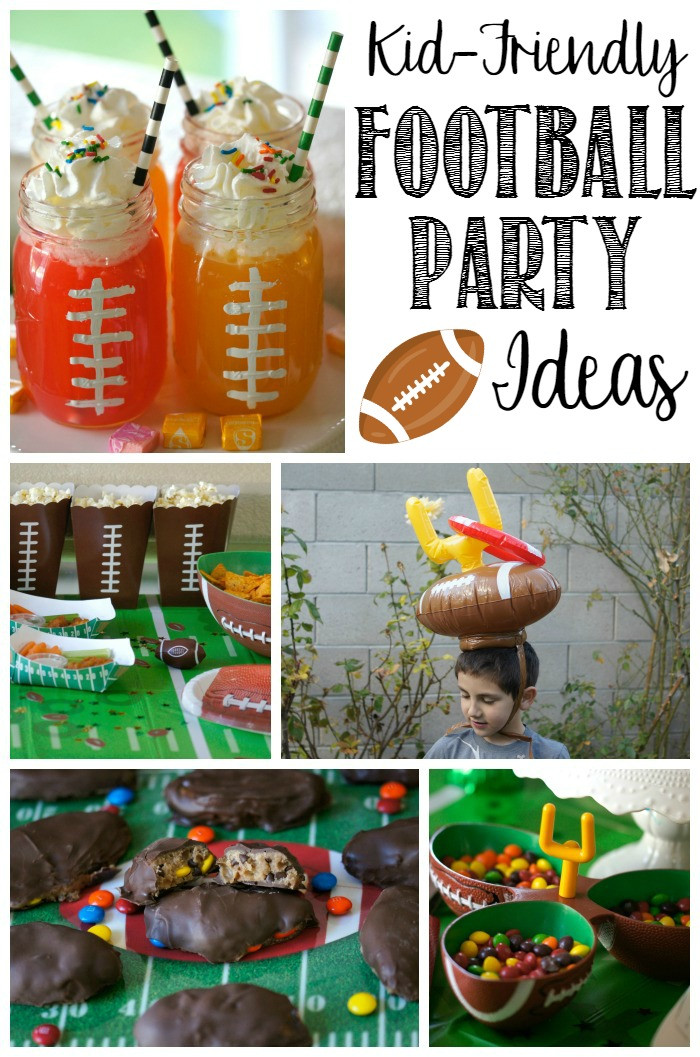 Kids Football Party
 Football Party Ideas for Kids Not Quite Susie Homemaker