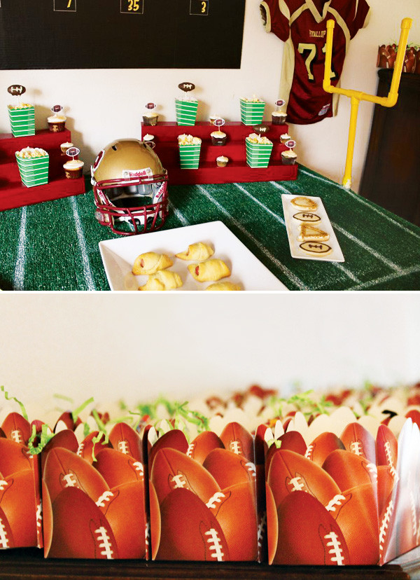 Kids Football Party
 Kids Football Party Ideas Hostess with the Mostess