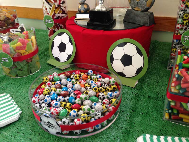 Kids Football Party
 Football Themed Kids Party Candy Buffet Candy Buffets l