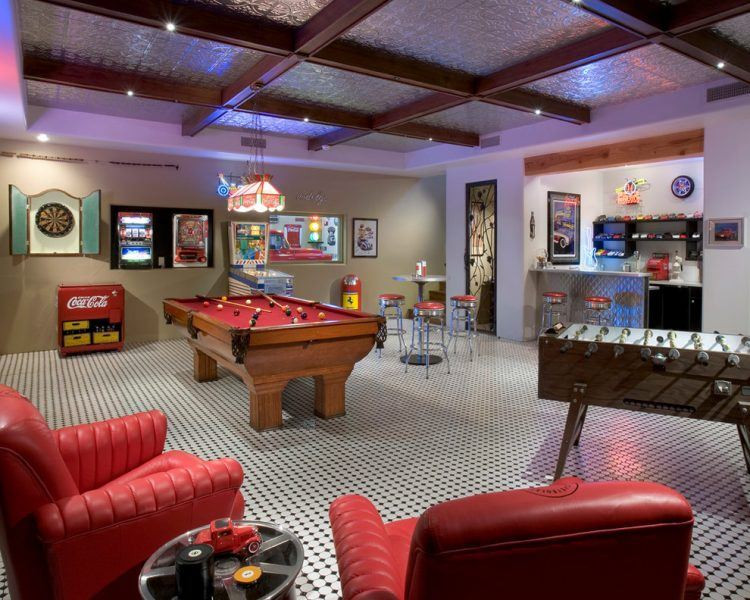 Kids Game Room
 20 The Coolest Home Game Room Ideas
