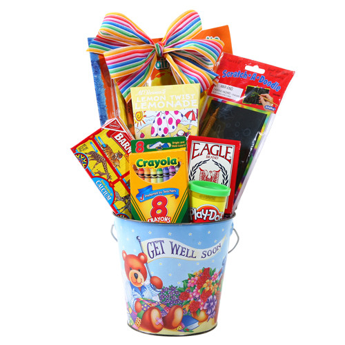 Kids Get Well Gifts
 Kids Get Well Gift Basket VIP Gifts and Baskets