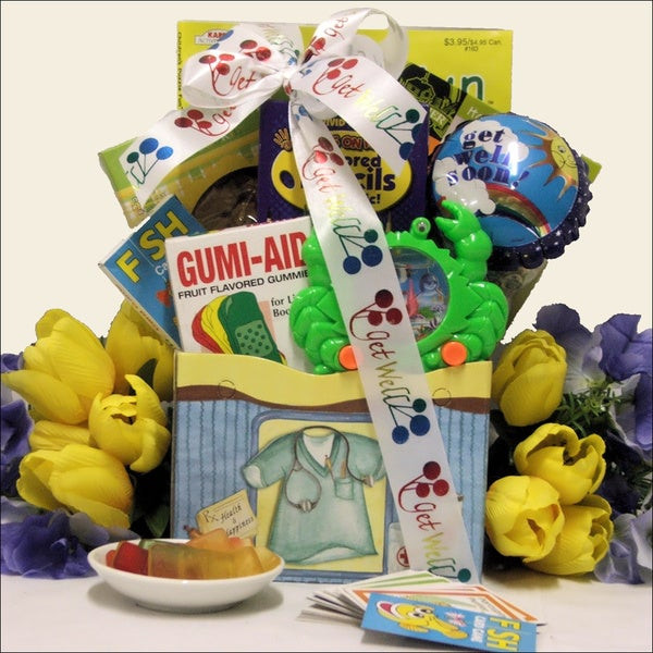 Kids Get Well Gifts
 For Life s Boo Boos Kid s Get Well Gift Basket Overstock