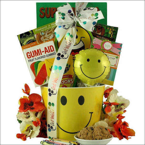 Kids Get Well Gifts
 Kids Get Well Gift Basket Smile Kid s Get Well Gift