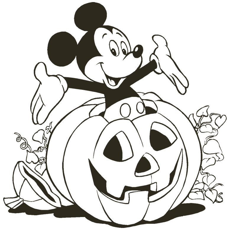 Kids Halloween Coloring Page
 24 Free Printable Halloween Coloring Pages for Kids