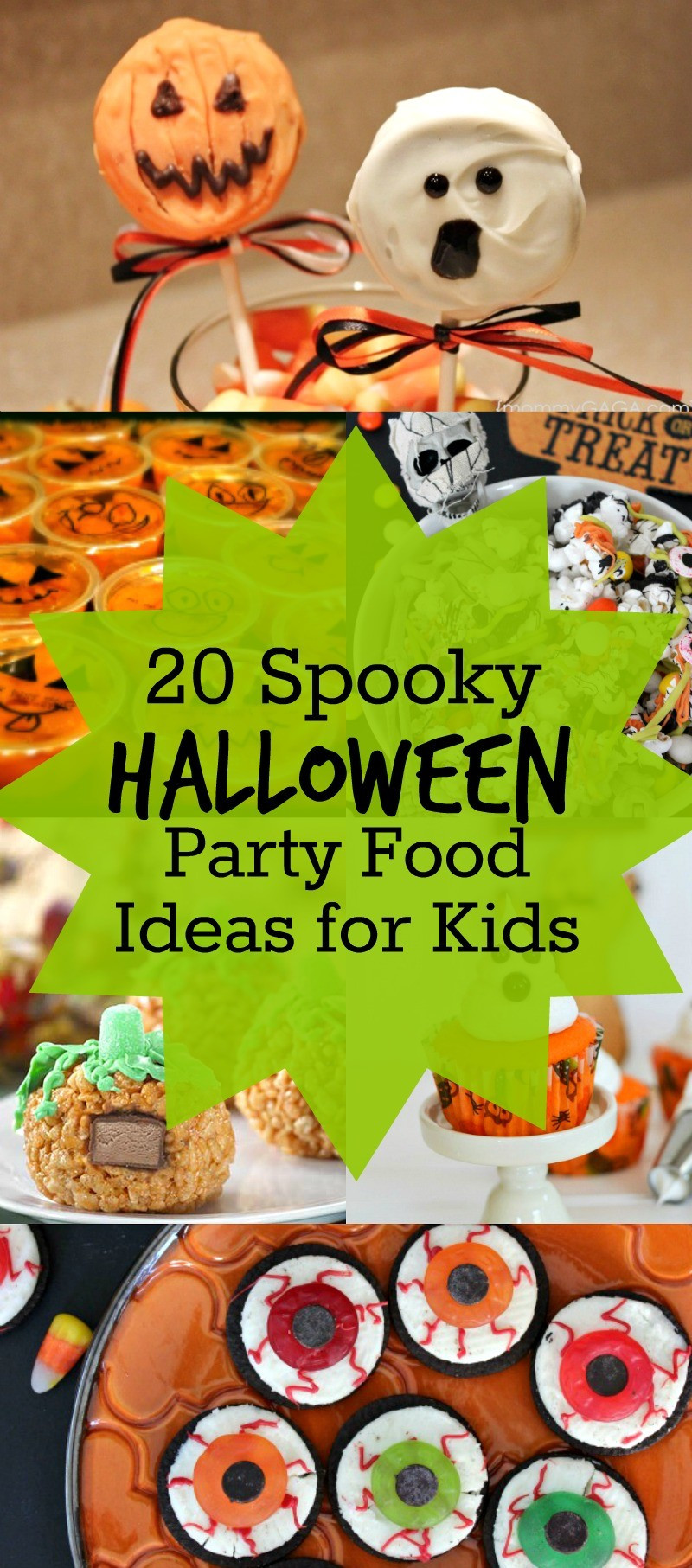 Kids Halloween Party Snacks
 20 Spooky Halloween Party Food Ideas for Kids Such cute
