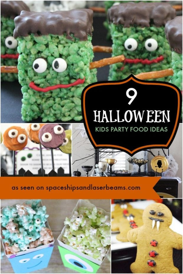 Kids Halloween Party Snacks
 9 Creepy Halloween Party Treats Spaceships and Laser Beams