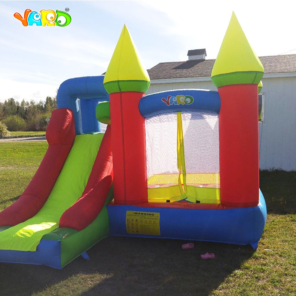 Kids Indoor Bounce House
 YARD Bounce House with Slide Kids Indoor Inflatable Jump