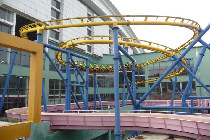 Kids Indoor Roller Coaster
 China f The Beaten Path The Loneliest Mall in the World