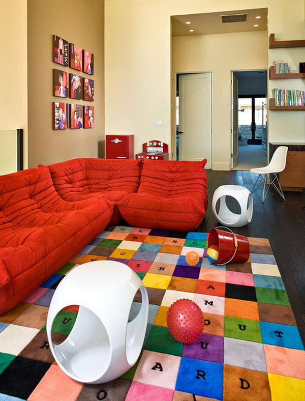 Kids Living Room Ideas
 35 Colorful Playroom Design Ideas