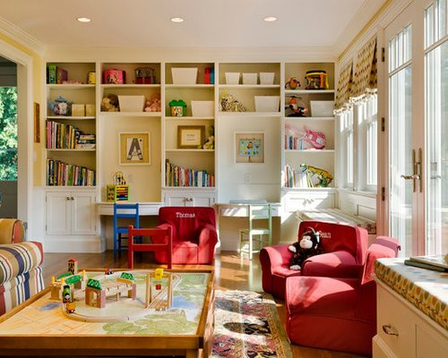 Kids Living Room Ideas
 Playroom Built Ins Home Design Ideas Remodel