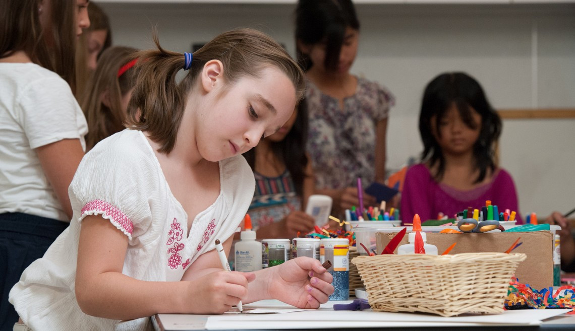 Kids Making Art
 Stanford’s Cantor Arts Center draws kids in with new