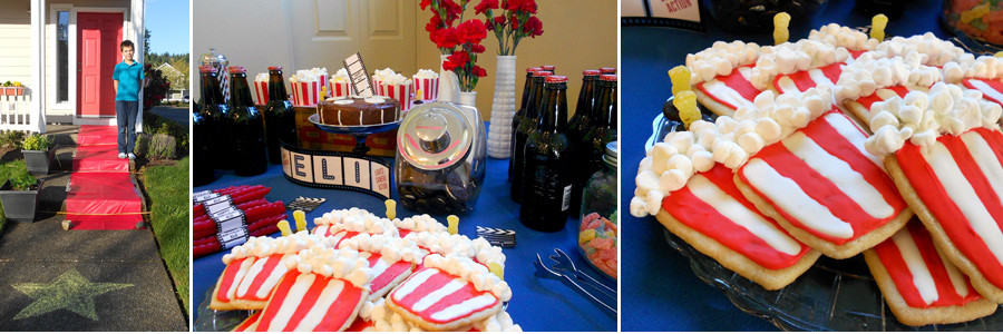 Kids Movie Party
 movie theatre themed 11th birthday party