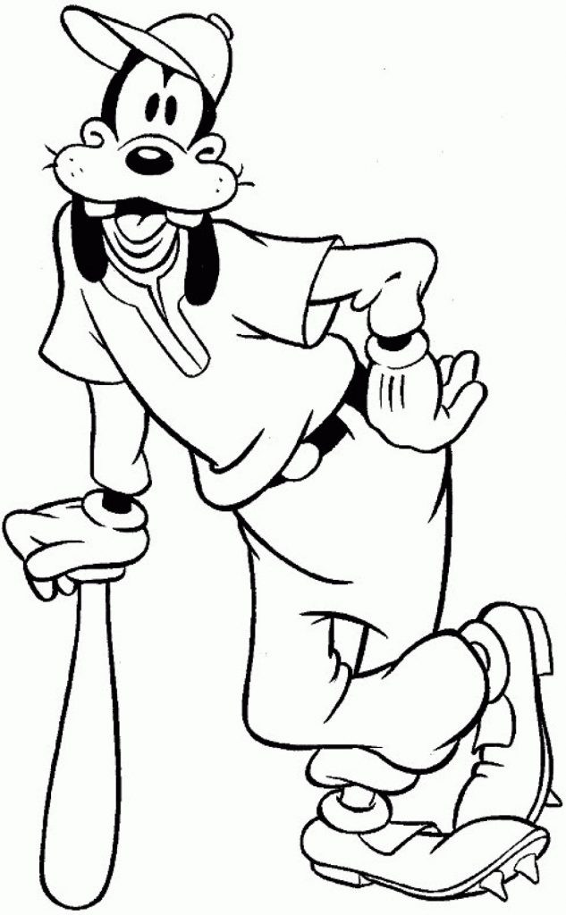 Kids Online Coloring Page
 Free Printable Goofy Coloring Pages For Kids