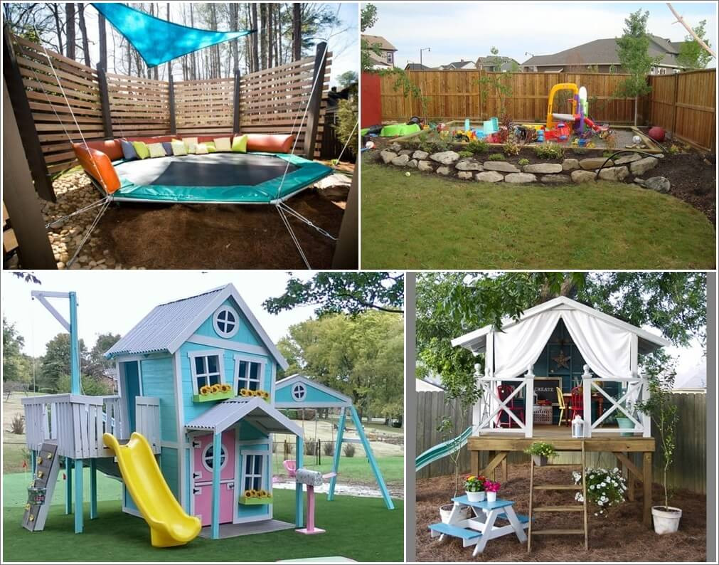 Kids Outdoor Play
 Great DIY Ideas for Outdoor Play Areas for Your Kids