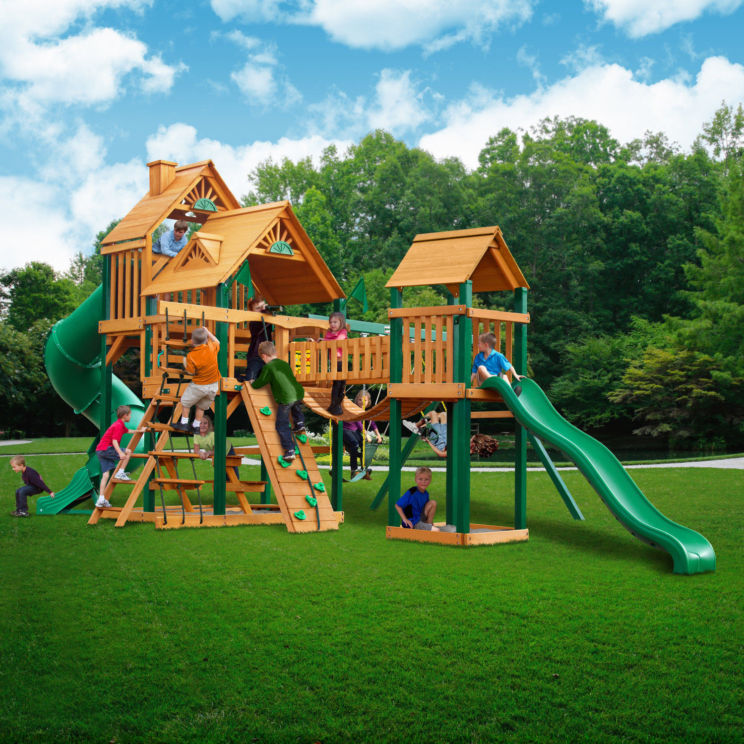 Kids Outdoor Play
 Playground Playsets Kids Swing Set School mercial Rent