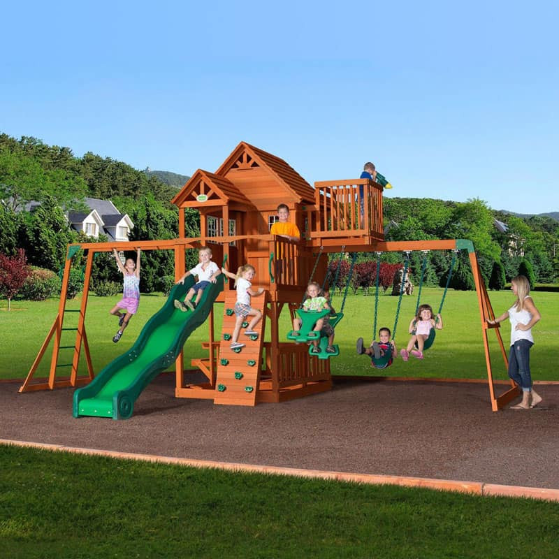 Kids Outdoors Playground
 Backyard Playground and Swing Sets Ideas Backyard Play