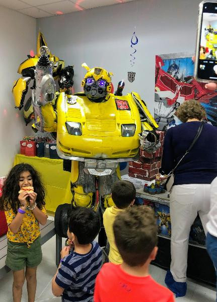 Kids Party Houston
 Transformers superhero costumed characters birthday party