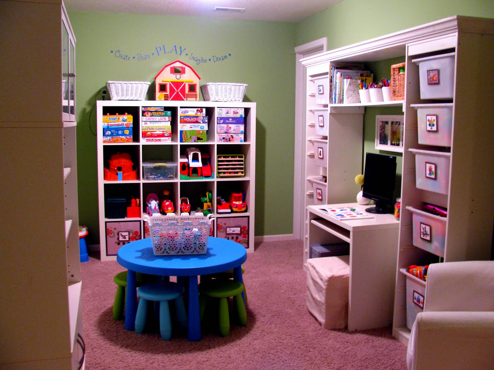 Kids Playroom Storage
 IHeart Organizing Reader Space Toy Tastic