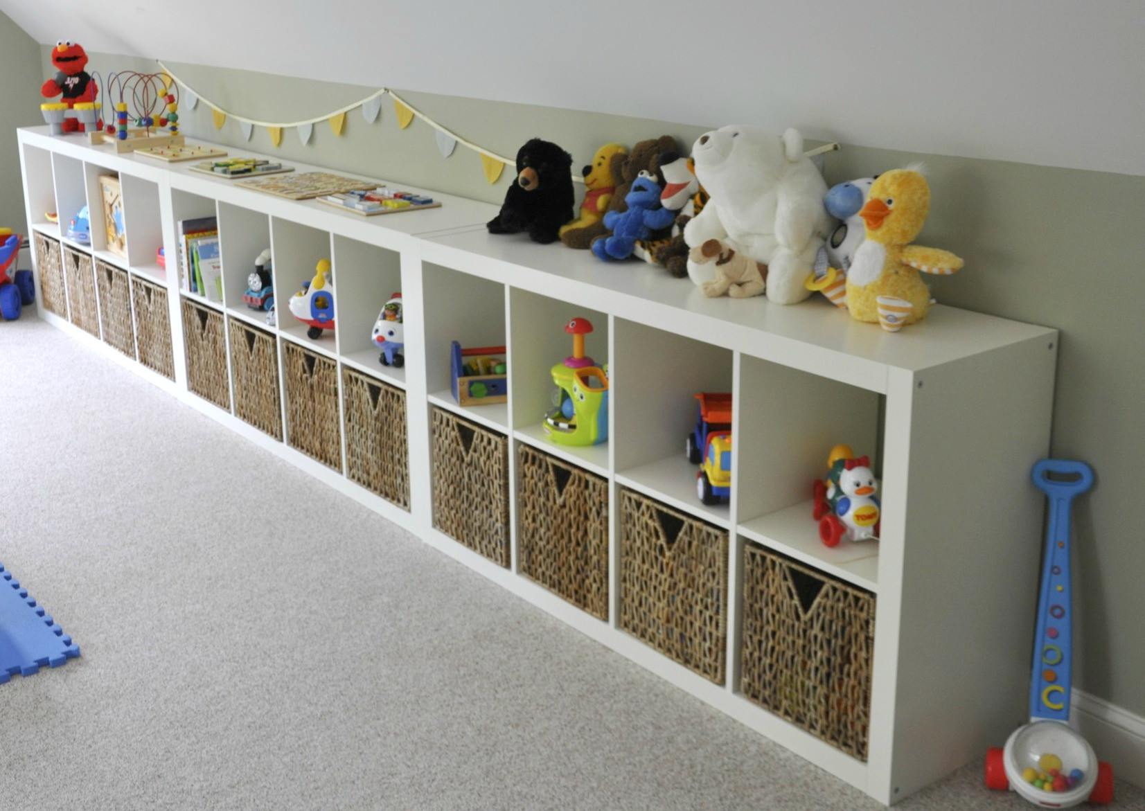 Kids Playroom Storage
 Ikea Expedit Playroom Storage