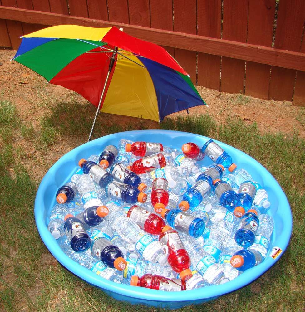 Kids Pool Party Idea
 Pool Party Birthday Party Ideas 1 of 34