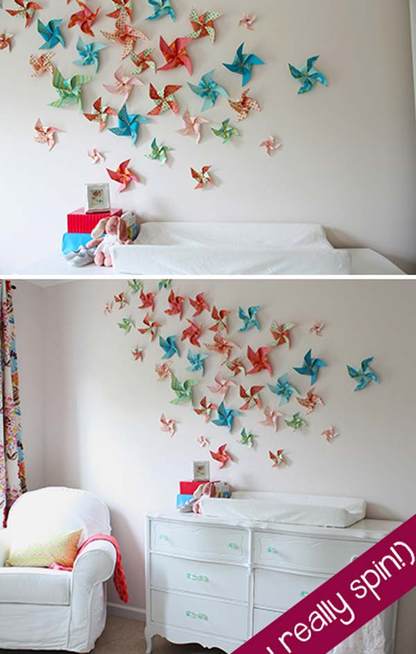 Kids Room DIY
 Top 28 Most Adorable DIY Wall Art Projects For Kids Room