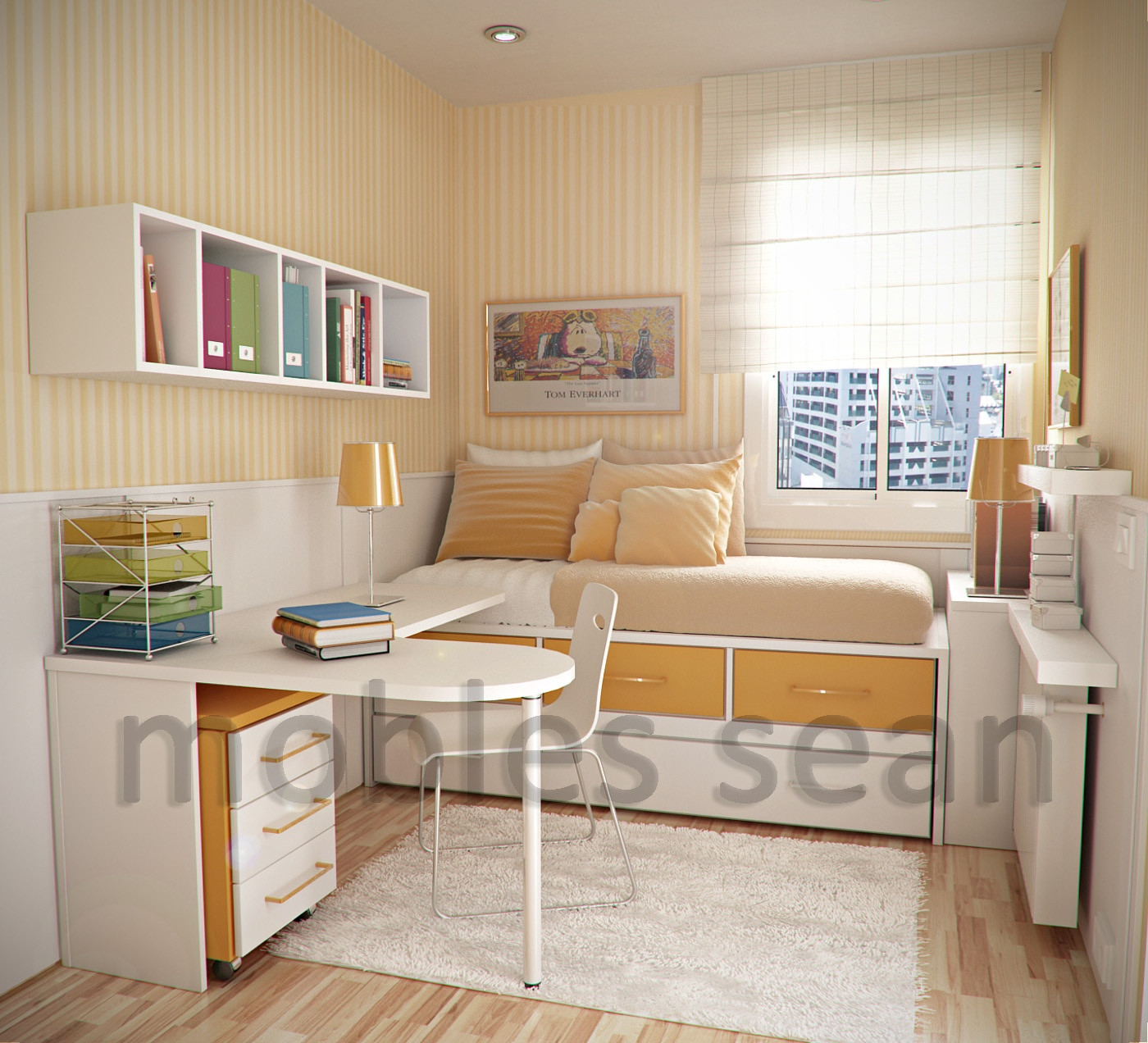 Kids Room Layout
 Space Saving Designs for Small Kids Rooms