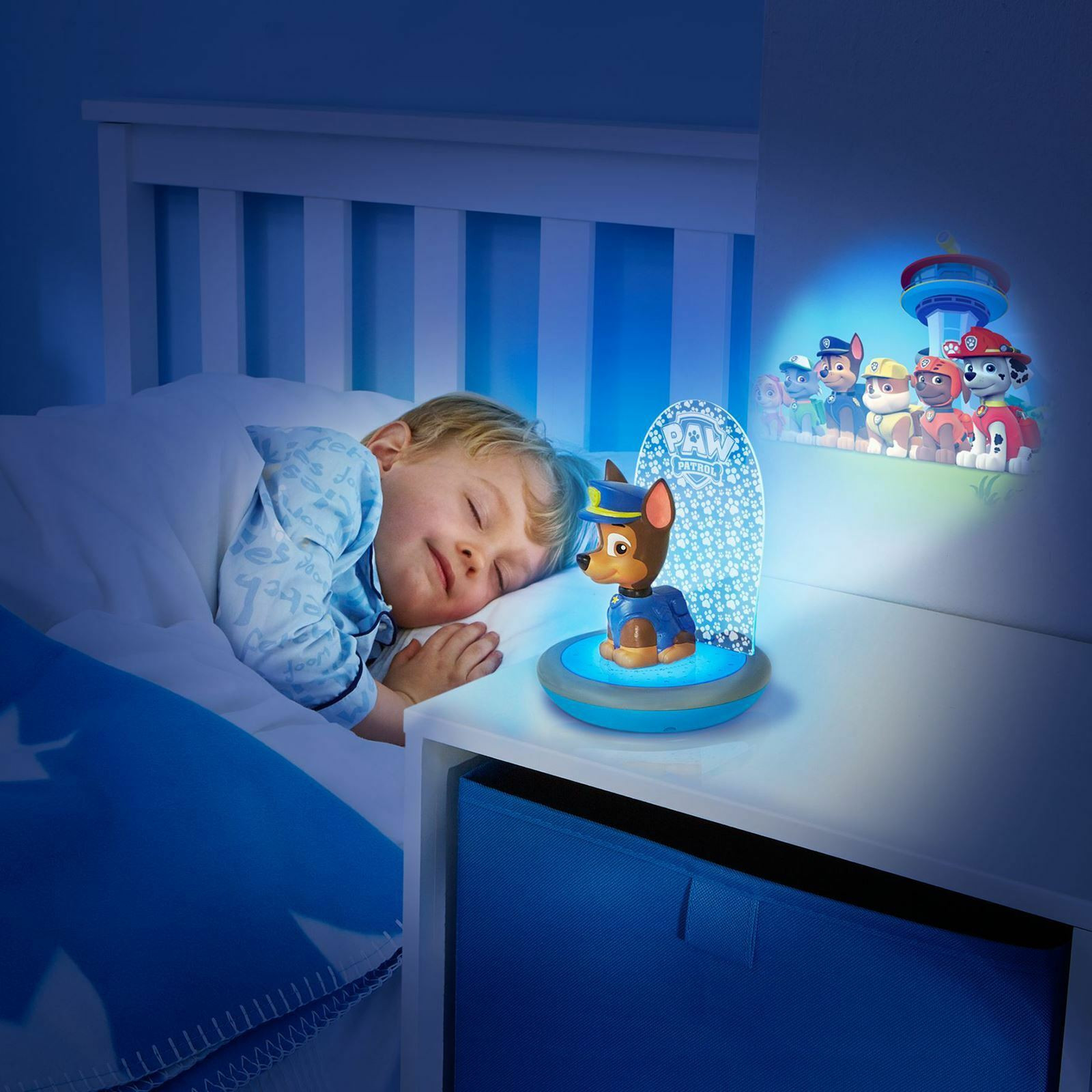 Kids Room Night Light
 PAW PATROL CHASE 3 IN 1 MAGIC GO GLOW NIGHT LIGHT KIDS