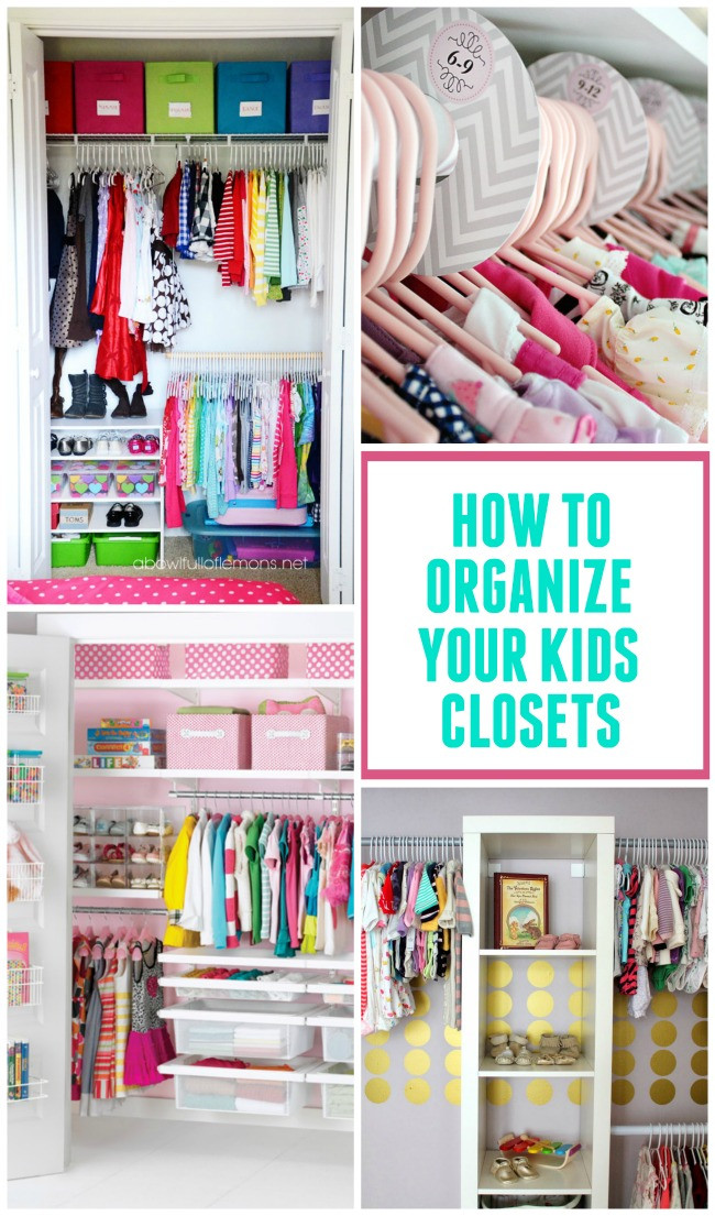 Kids Room Organizer
 Kids Closet Organization Ideas Design Dazzle