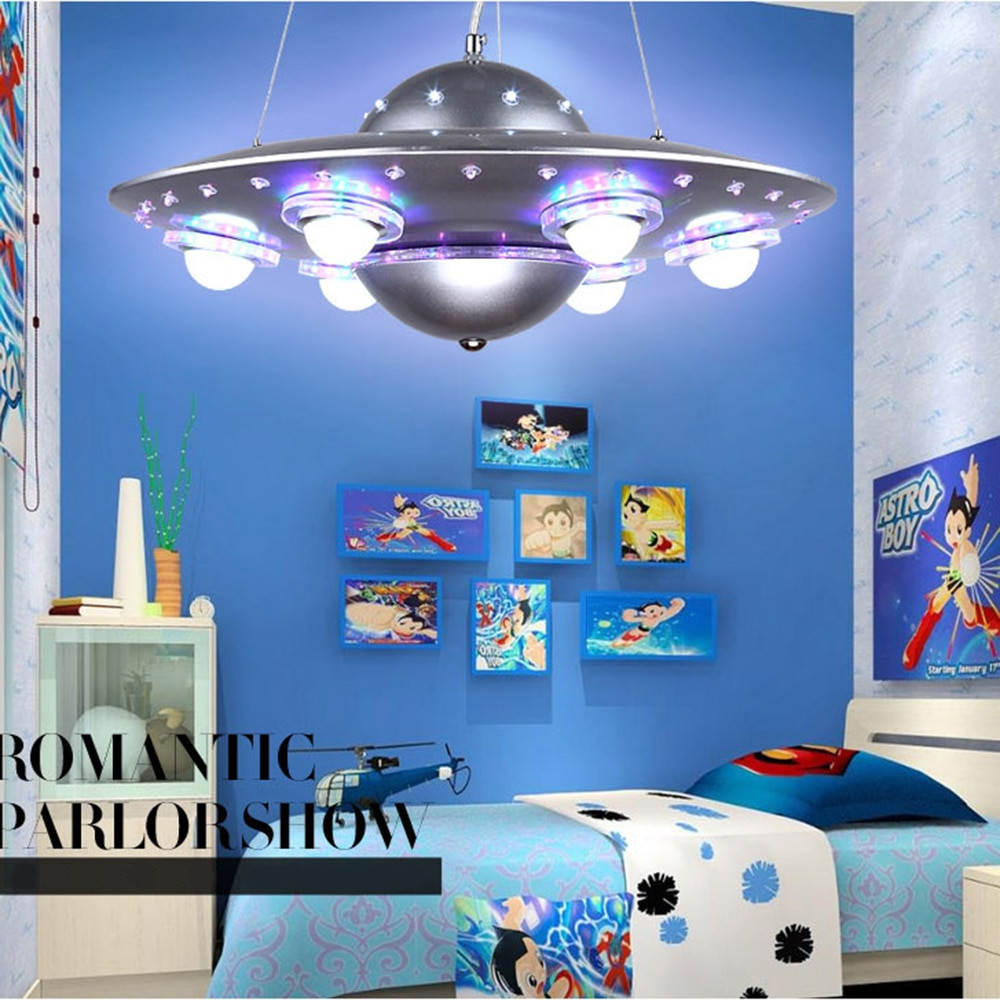 Kids Room Pendant Light
 Aliexpress Buy Colorful Remote Control UFO Spaceship