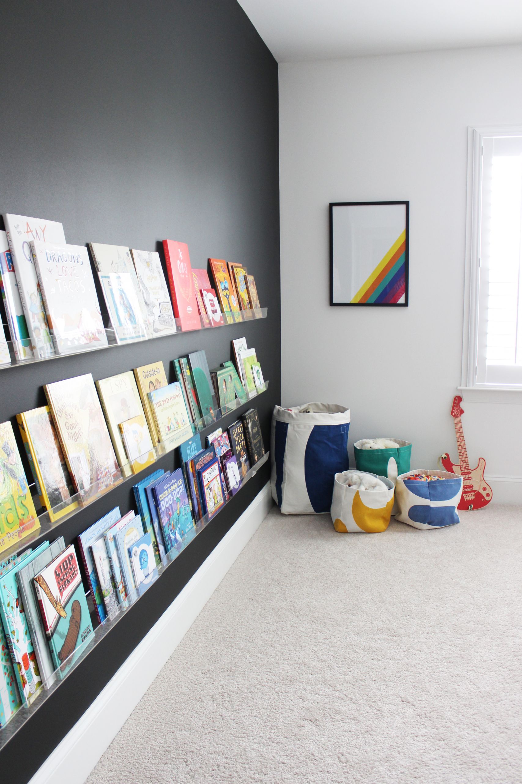 Kids Room Shelves
 Rainbow Harry Potter Themed Kid s Bedroom Project Nursery