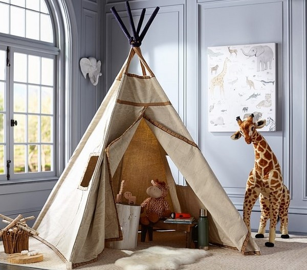 Kids Room Tent
 Kids teepees – gorgeous colorful tents for kids’ rooms